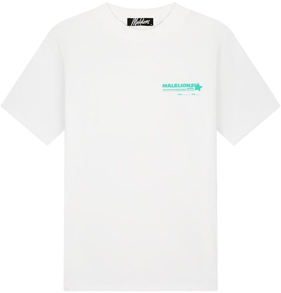 Malelions Malelions Men Hotel T-Shirt Wit