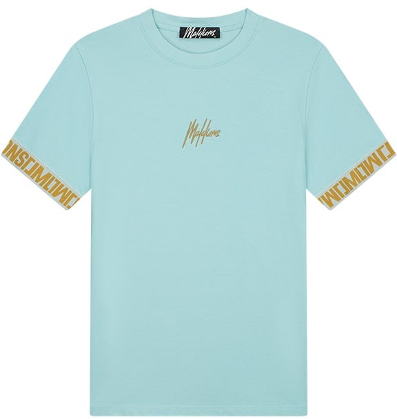 Malelions Malelions Men Venetian T-Shirt Blauw