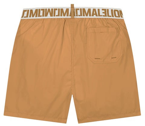 Malelions Malelions Men Venetian Swim Shorts Goud