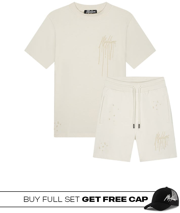 Malelions Malelions Men Painter Shorts Wit