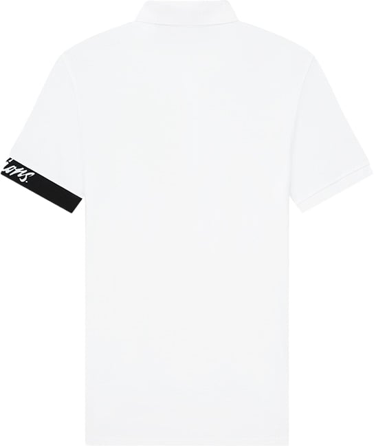 Malelions Malelions Men Captain Polo Wit