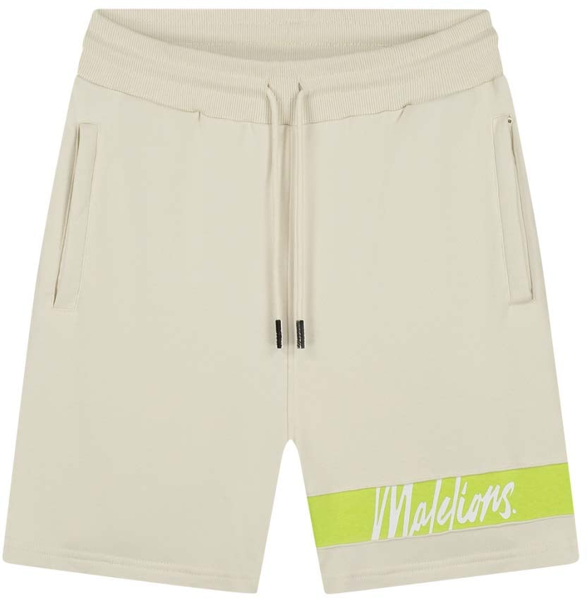 Malelions Malelions Men Captain Shorts Beige