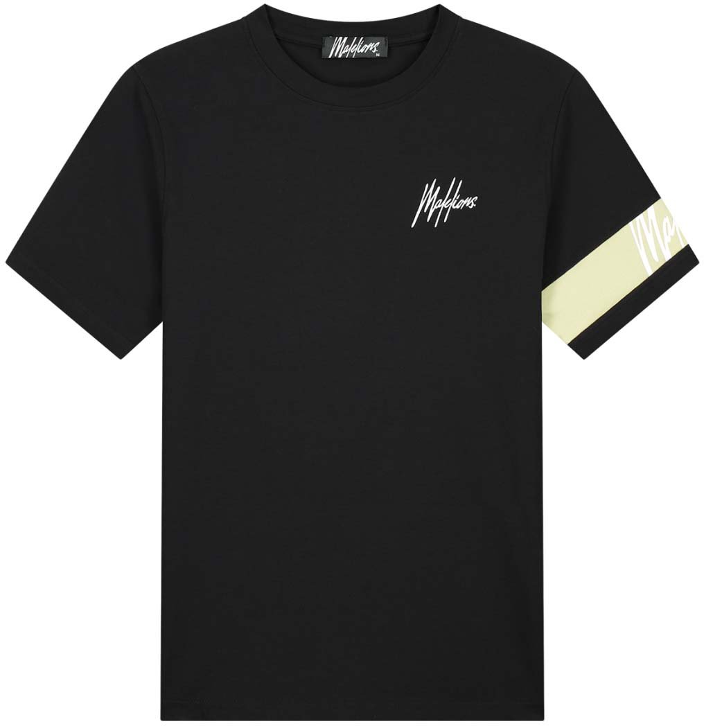 Malelions Malelions Men Captain T-Shirt Zwart
