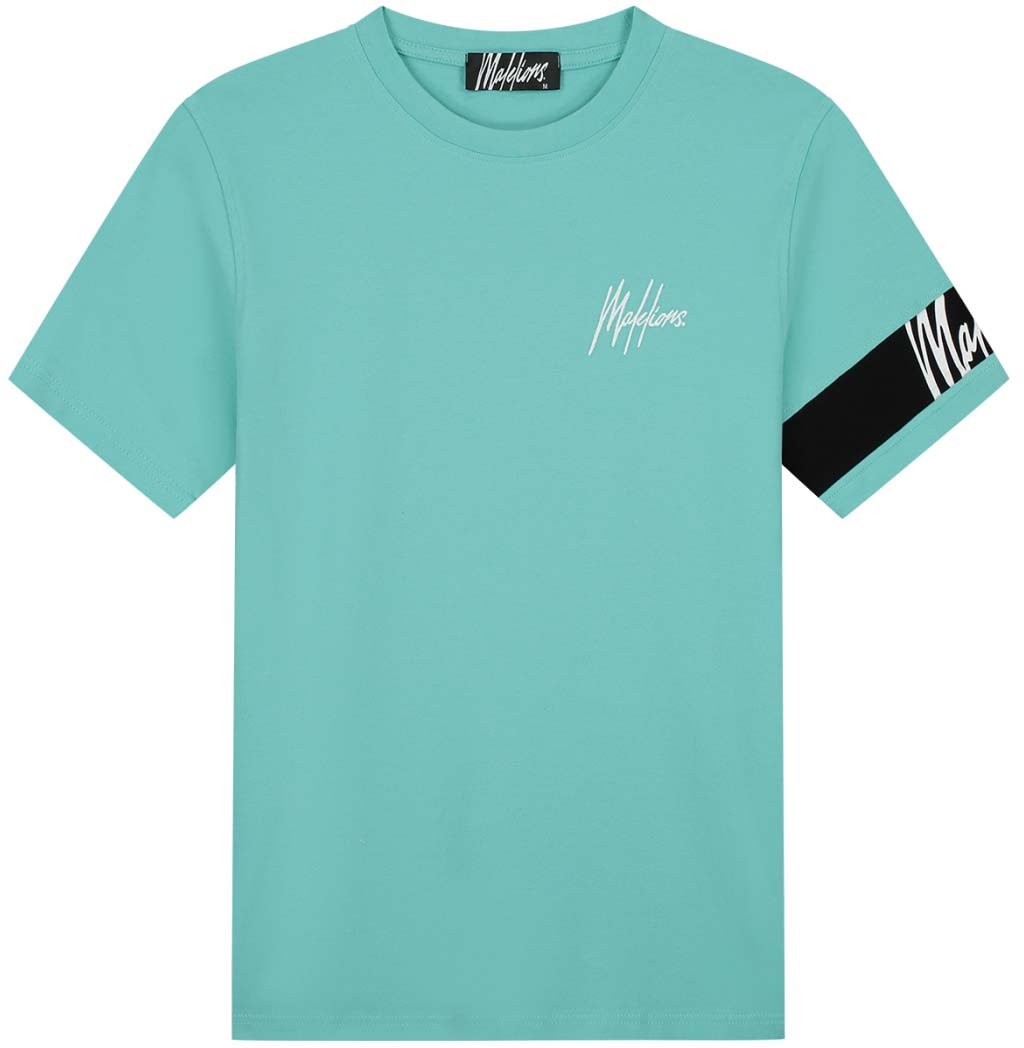 Malelions Malelions Men Captain T-Shirt Blauw
