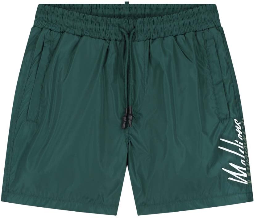Malelions Malelions Men Split Swim Shorts Groen