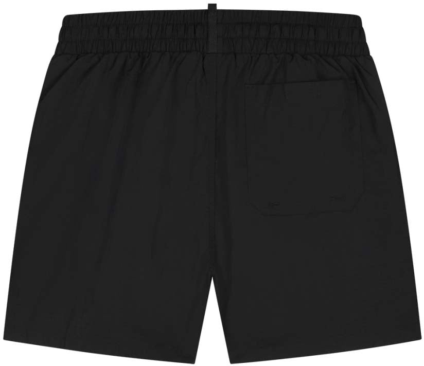 Malelions Malelions Men Crinkle Nylon Swim Shorts Zwart