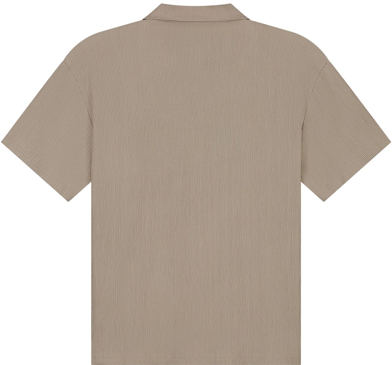 Malelions Malelions Men Clean Seersucker Shirt Taupe