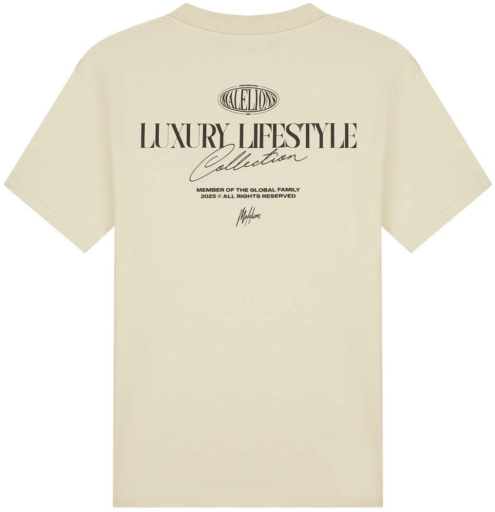 Malelions Malelions Men Members T-Shirt Beige