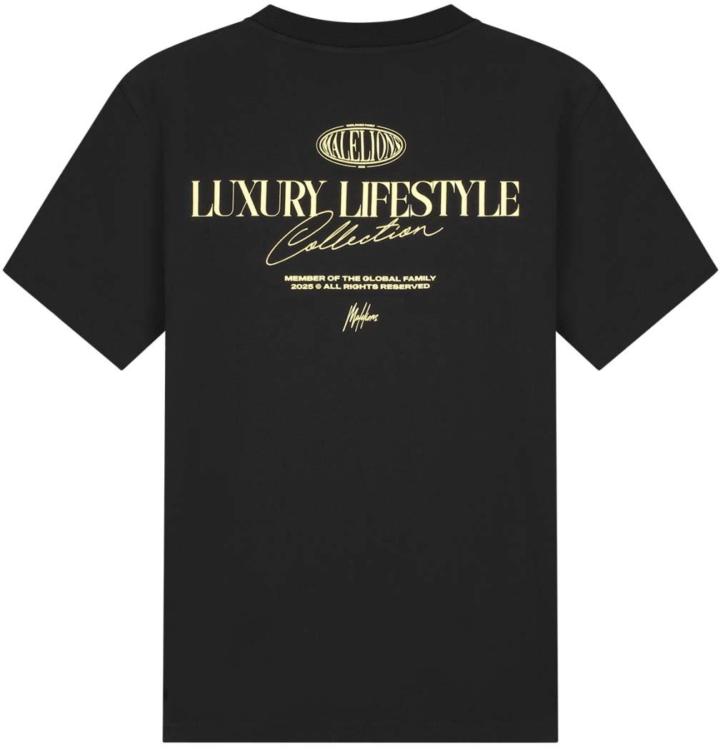 Malelions Malelions Men Members T-Shirt Zwart