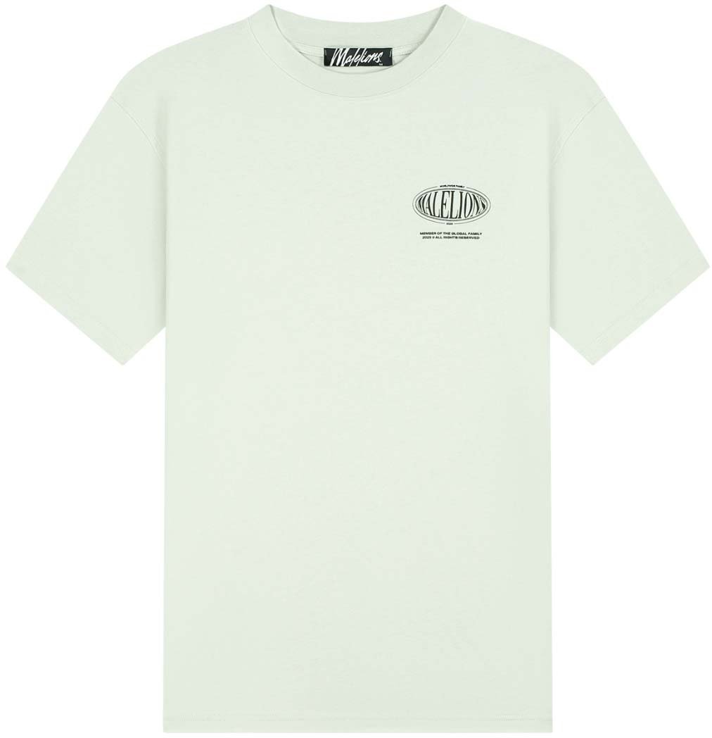 Malelions Malelions Men Members T-Shirt Blauw