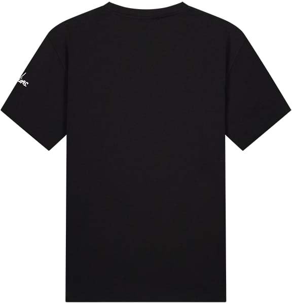 Malelions Malelions Men Collar T-Shirt Zwart