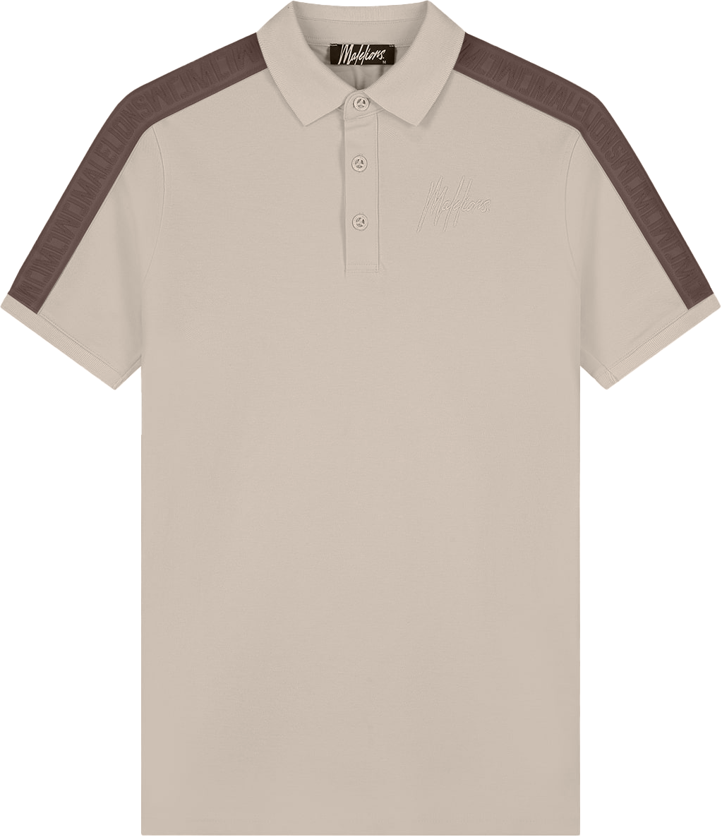 Malelions Malelions Men Venetian Polo 2.0 Taupe