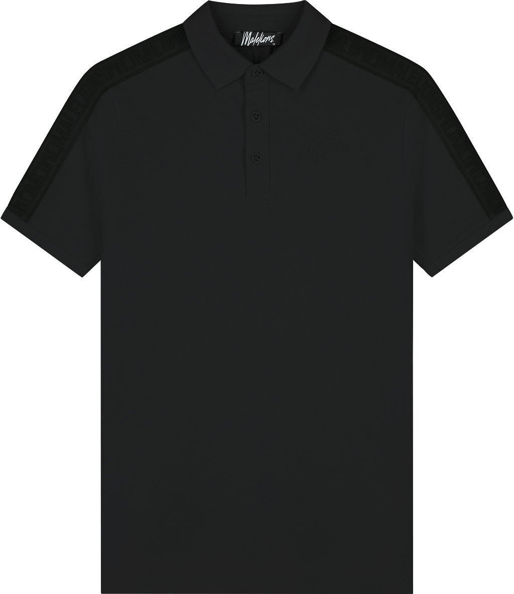 Malelions Malelions Men Venetian Polo 2.0 Zwart