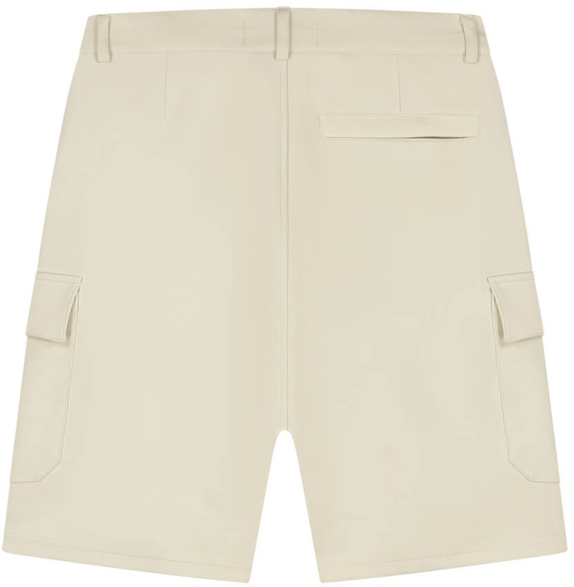 Malelions Malelions Men Signature Patch Cargo Shorts Beige