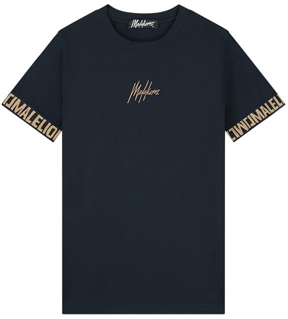 Malelions Malelions Men Venetian T-Shirt Blauw