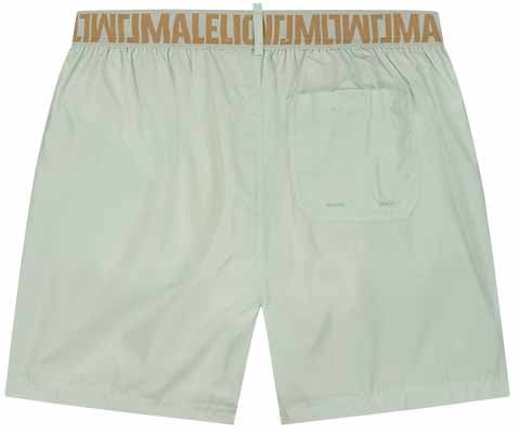Malelions Malelions Men Venetian Swim Shorts Blauw