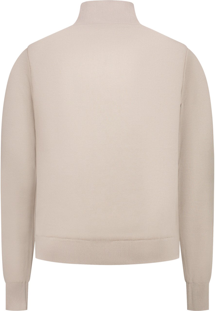 Malelions Malelions Men Knitted Hybrid Jacket Taupe