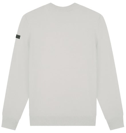 Malelions Malelions Men Knitted Crewneck Grijs