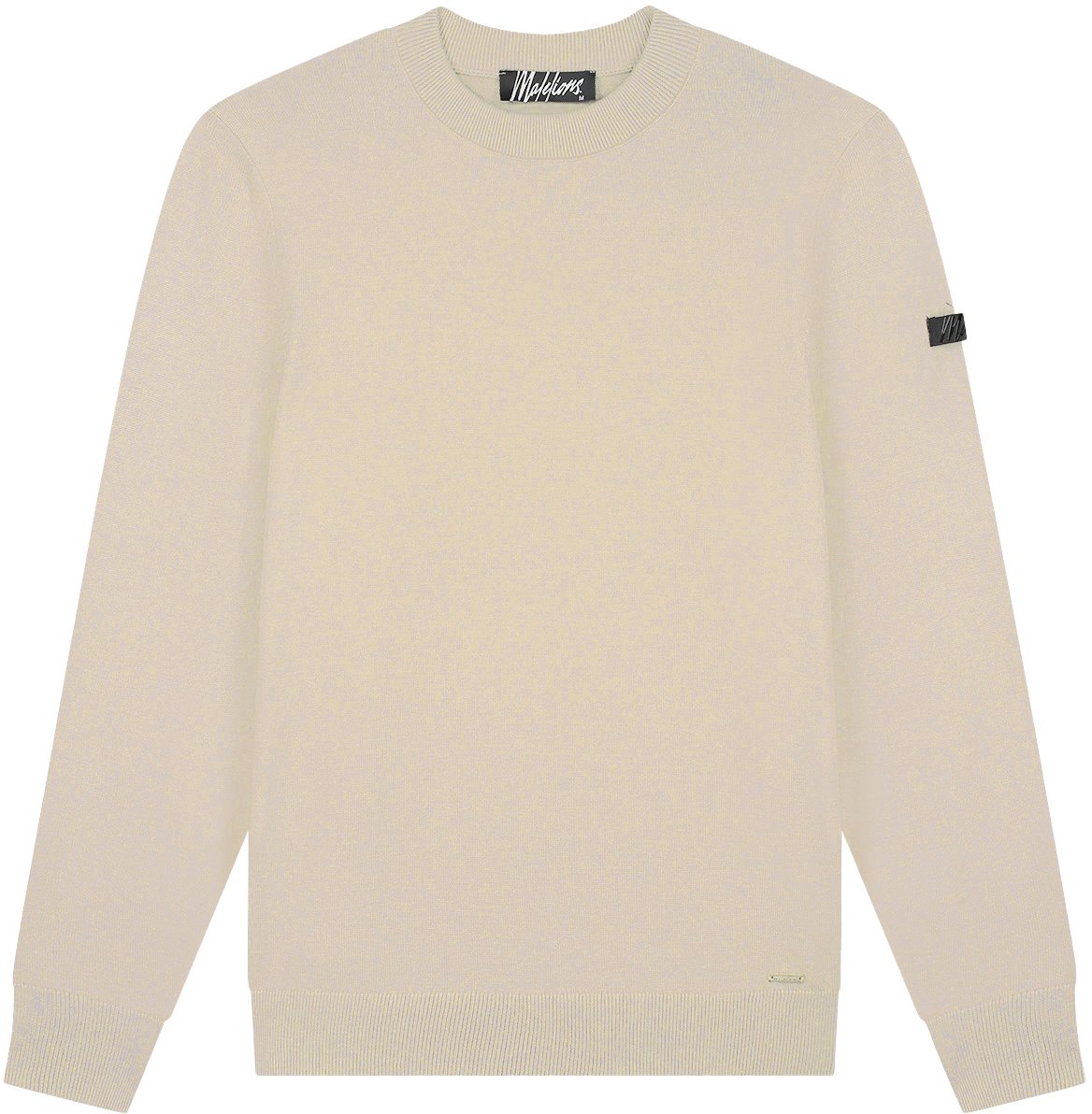 Malelions Malelions Men Knitted Crewneck Taupe