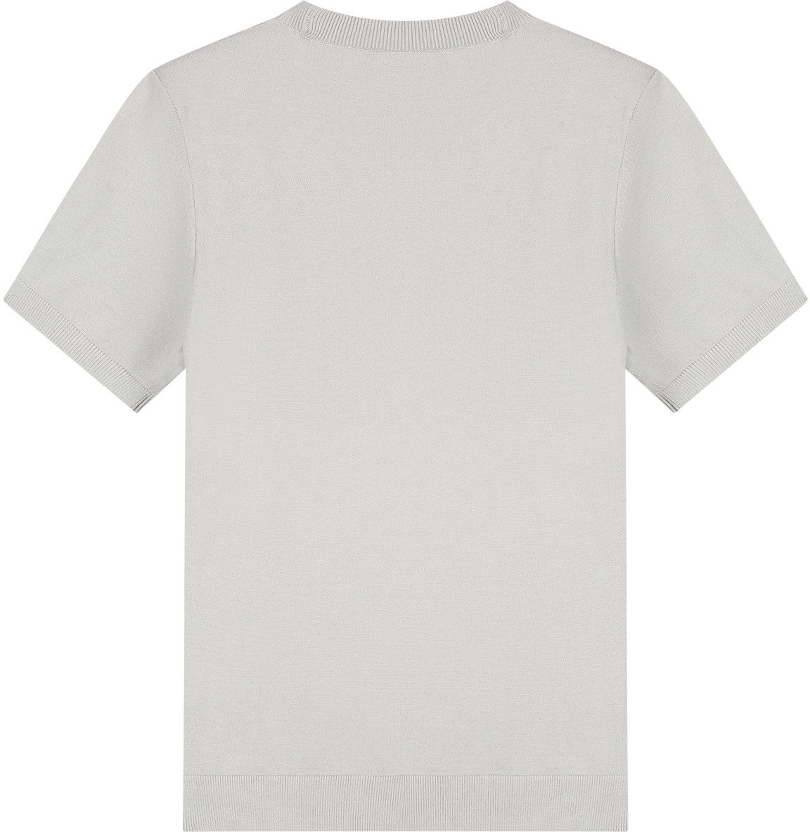 Malelions Men Knitted T-Shirt Grijs