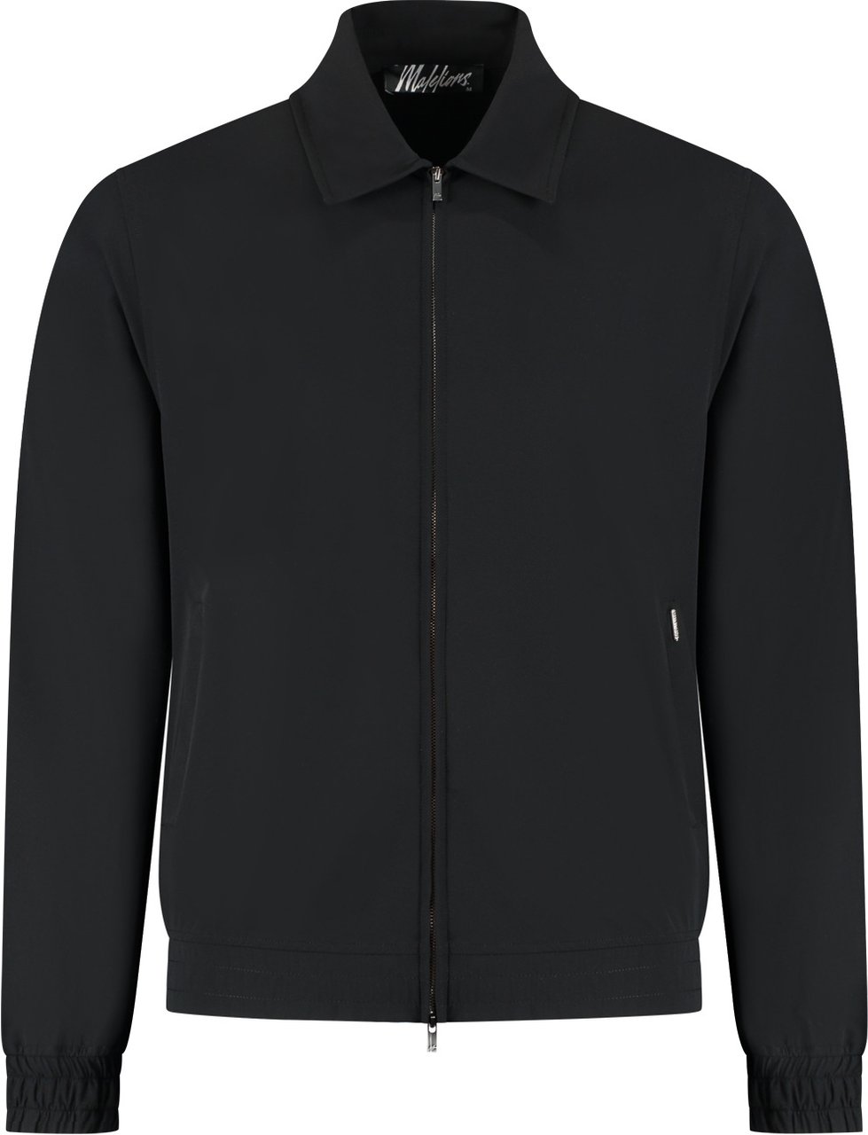 Malelions Malelions Men Technical Zip Jacket Zwart