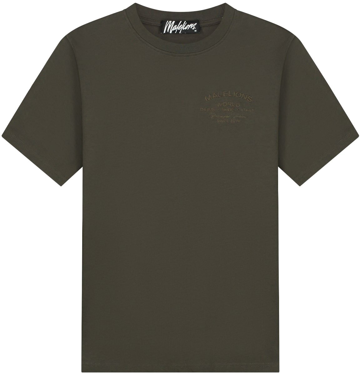 Malelions Malelions Men Permanent Vacation T-Shirt Groen