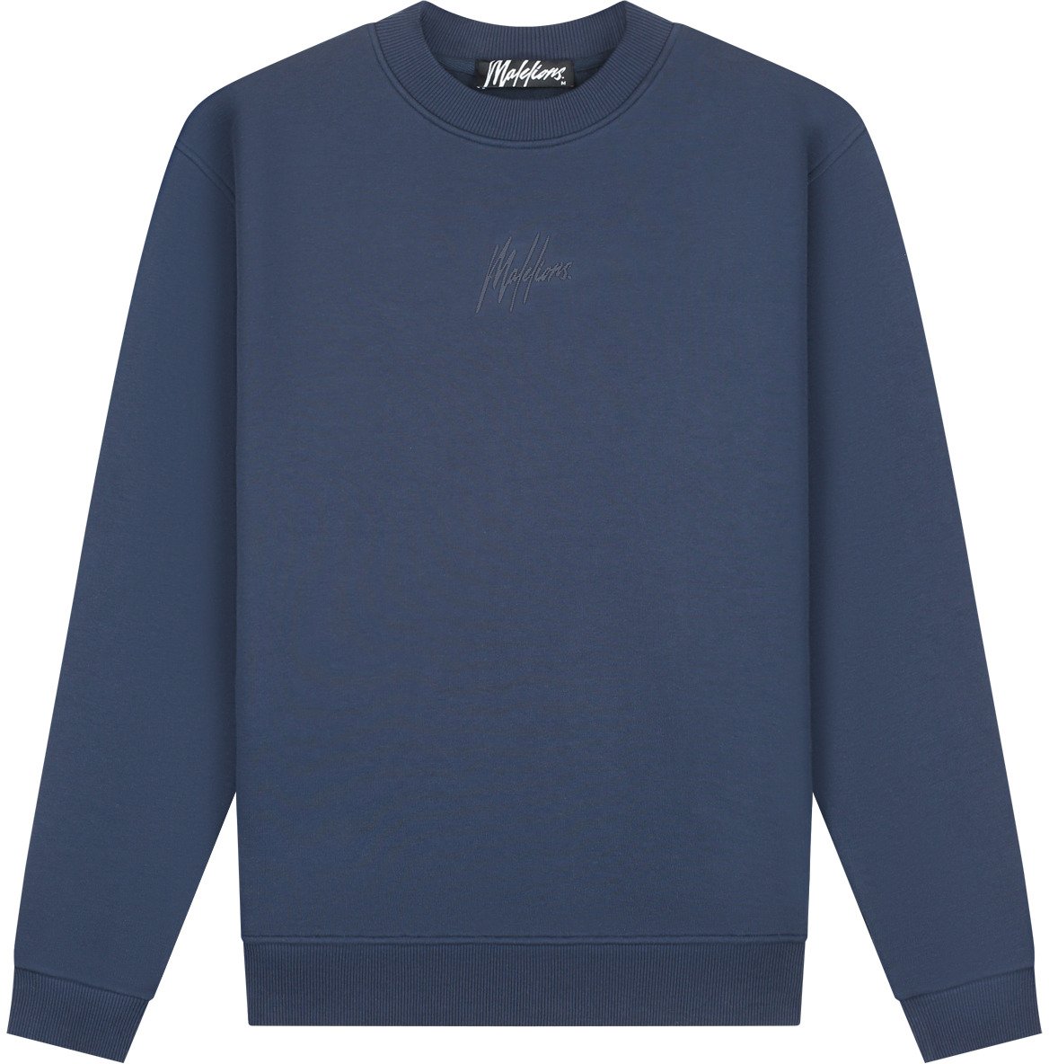 Malelions Malelions Men Striped Signature Sweater Blauw