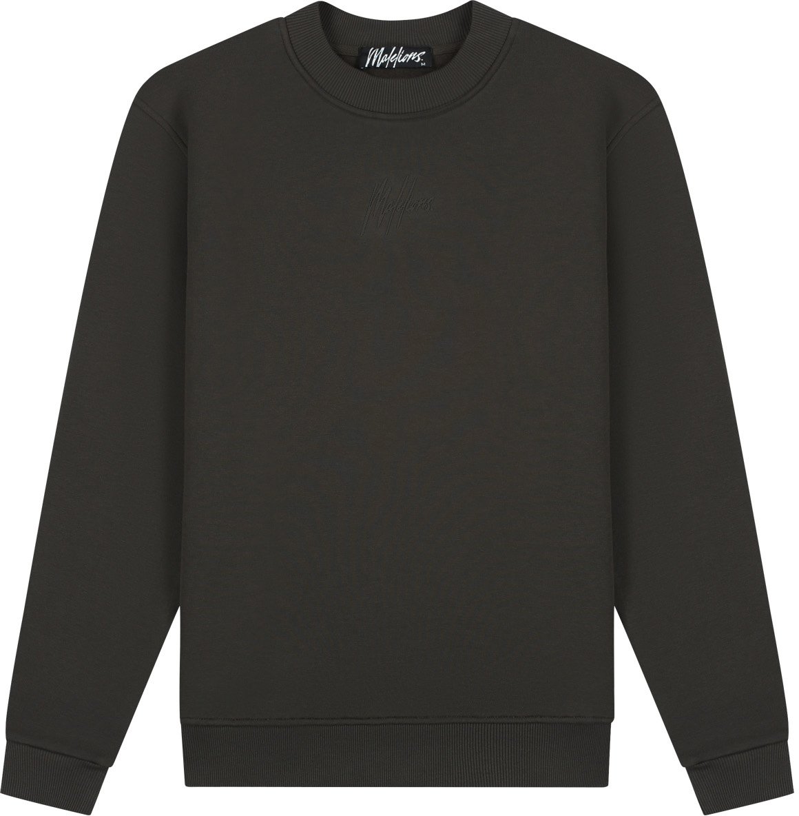 Malelions Malelions Men Striped Signature Sweater Groen