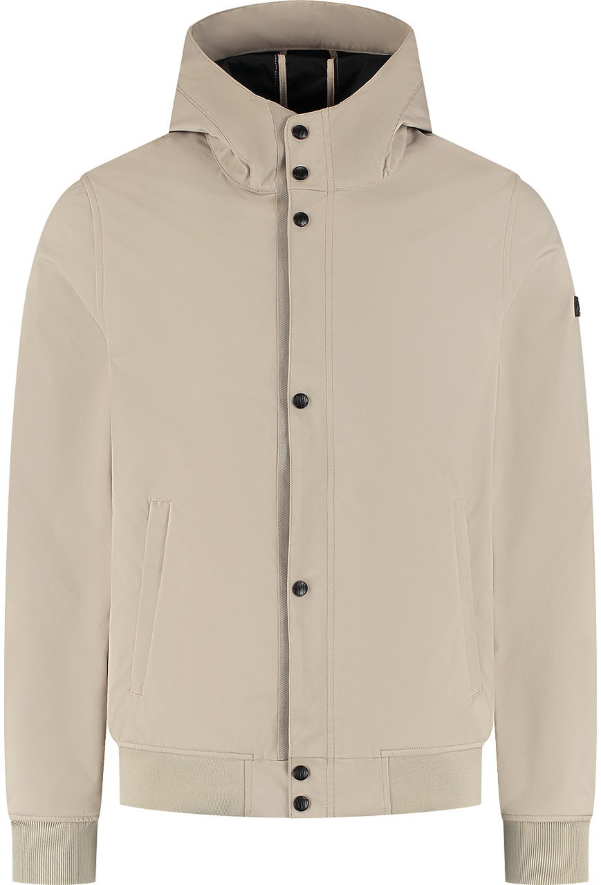Malelions Malelions Men Placket Softshell Jacket Beige