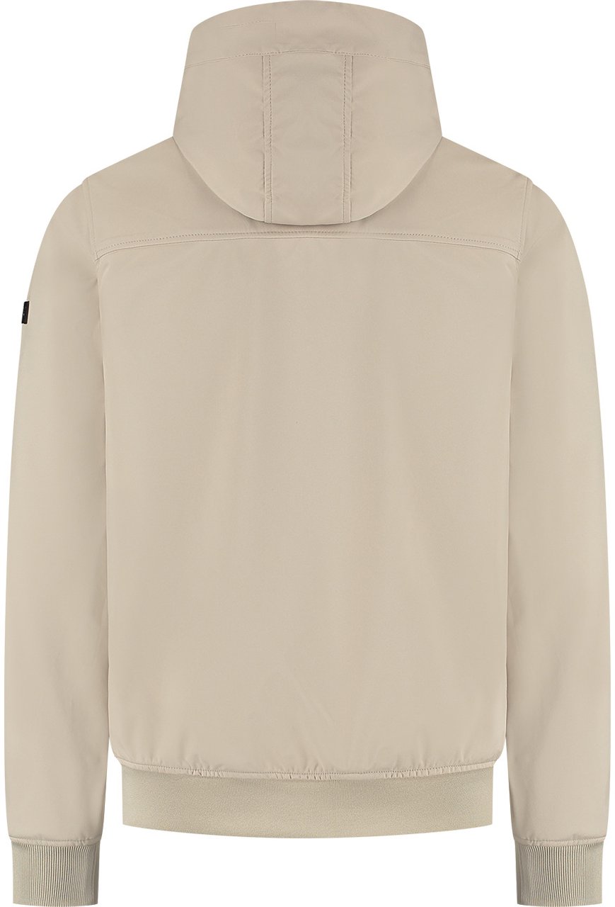 Malelions Malelions Men Placket Softshell Jacket Beige