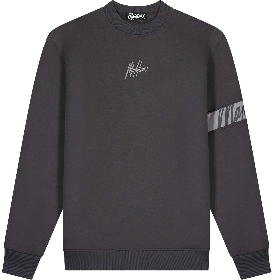 Malelions Malelions Men Captain Sweater Grijs