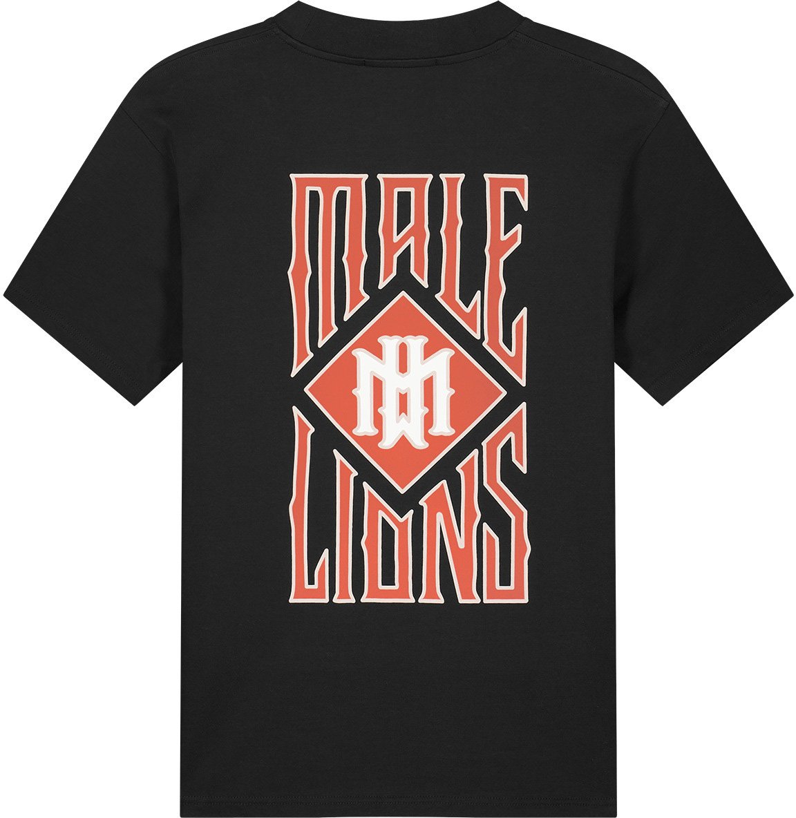 Malelions Malelions Men Gothic Tile T-Shirt Zwart