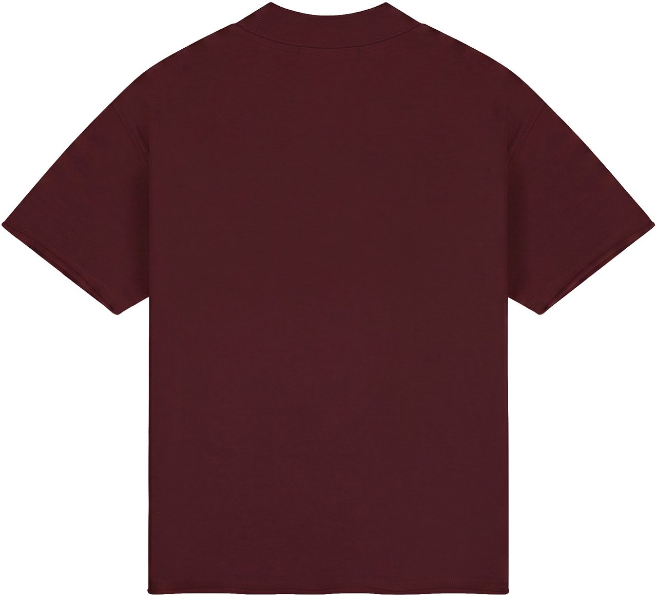 Malelions Men Heavyweight Applique T-Shirt Rood