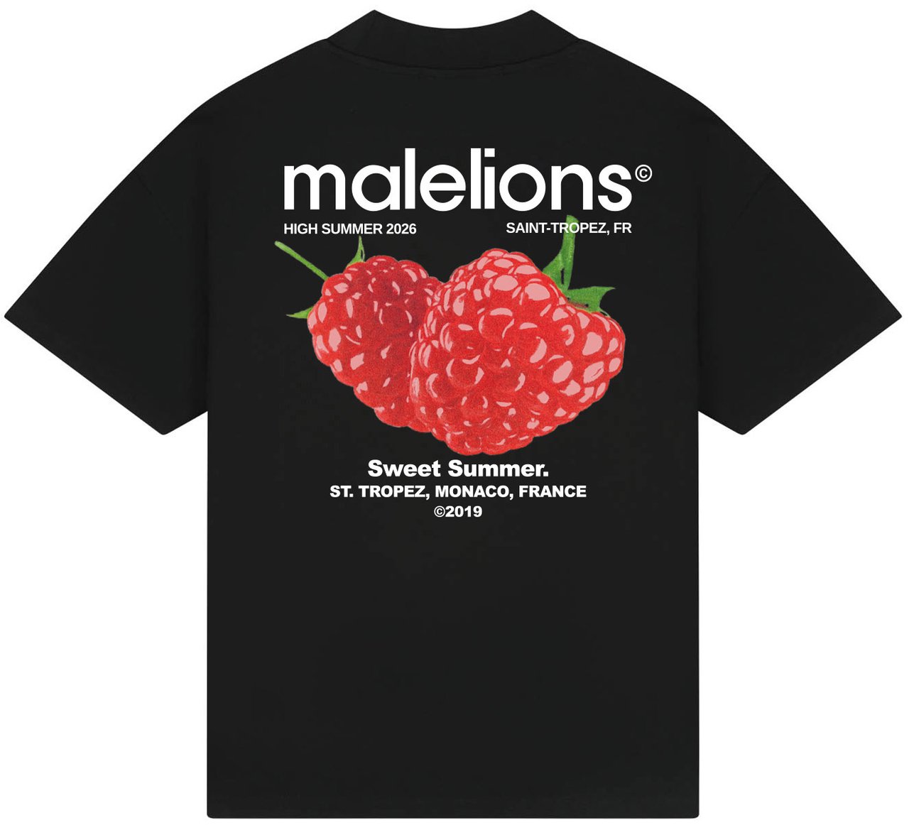 Malelions Men Sweet Summer T-Shirt Zwart