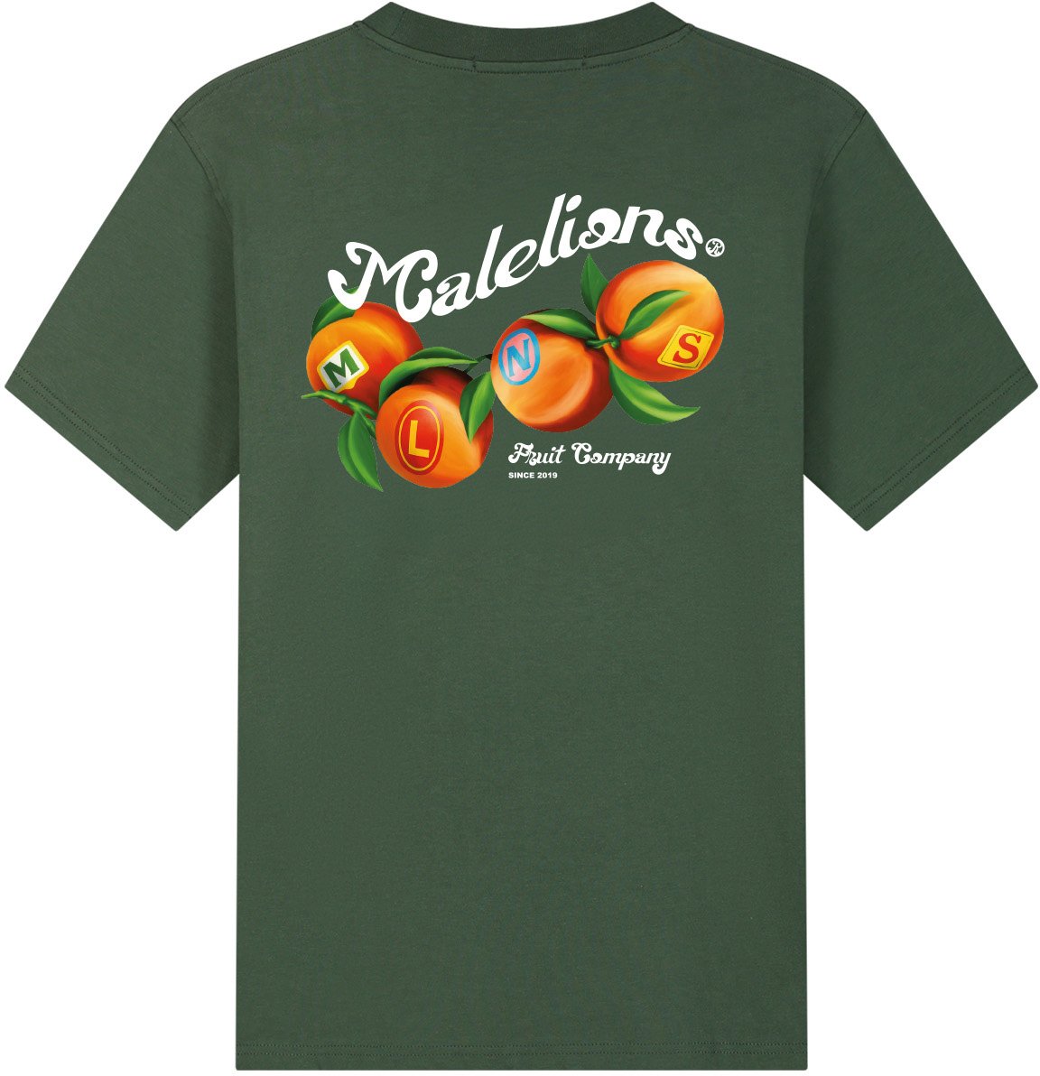 Malelions Malelions Men Fruit Company T-Shirt Groen