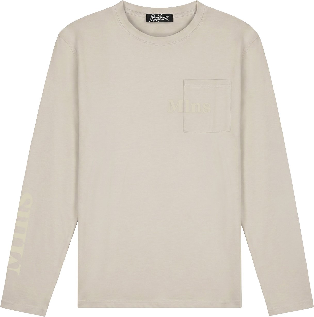 Malelions Malelions Men Department Longsleeve T-Shirt Bruin