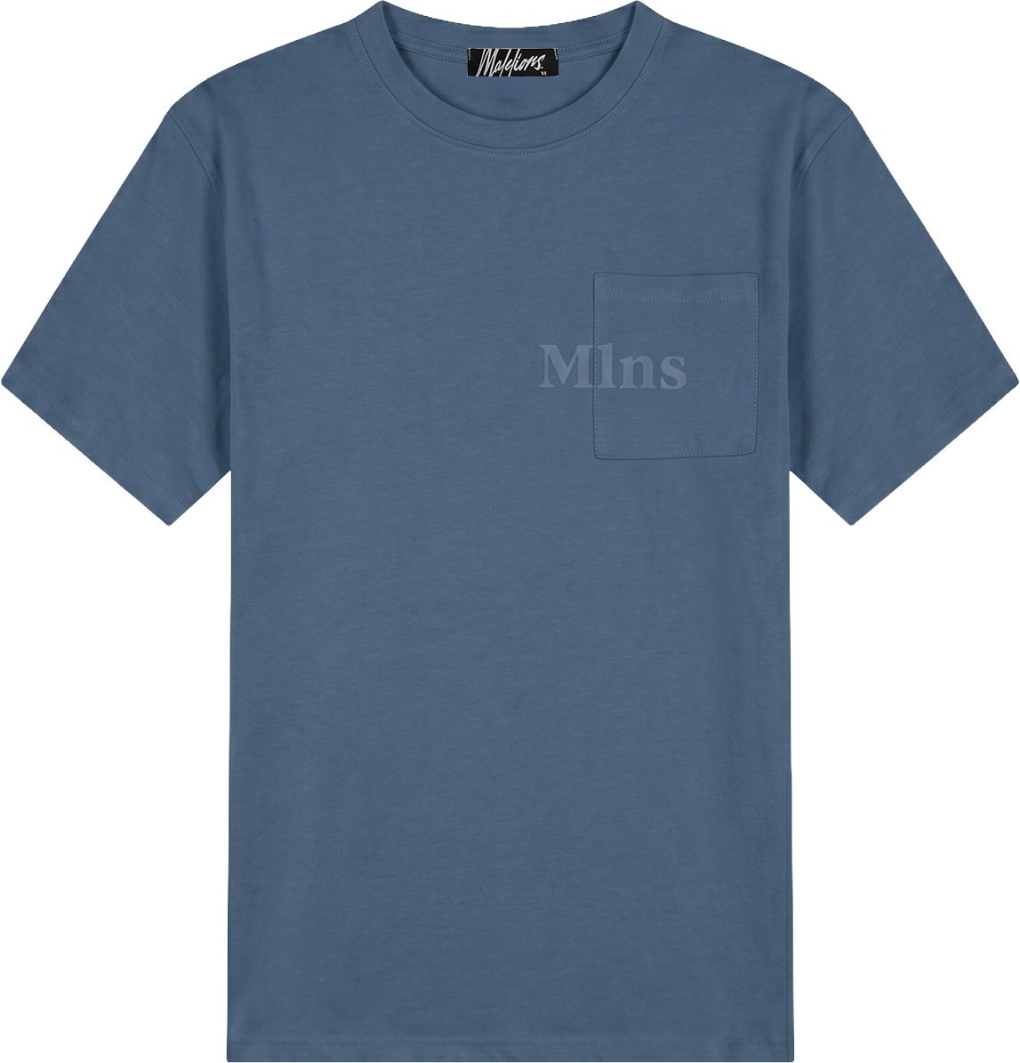 Malelions Malelions Men Department T-Shirt Blauw