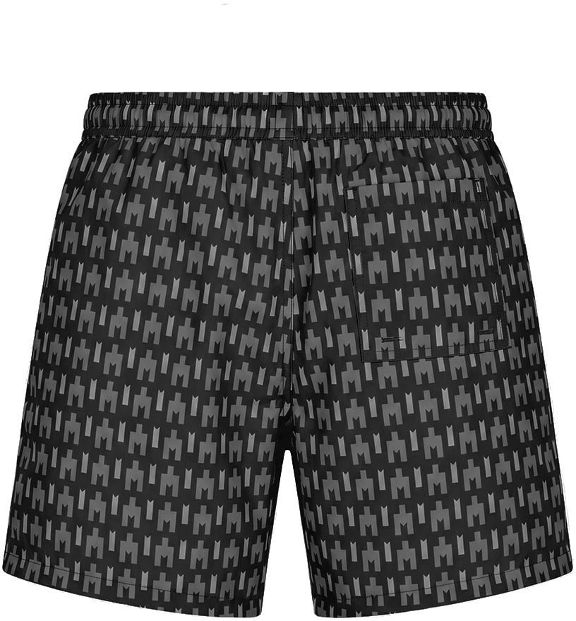 Malelions Men Voyage Swim Shorts Zwart