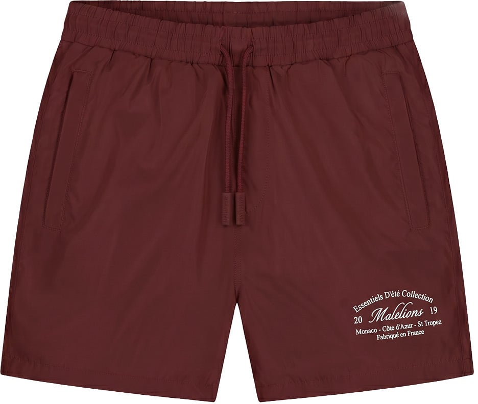 Malelions Men Marina Swim Shorts Rood