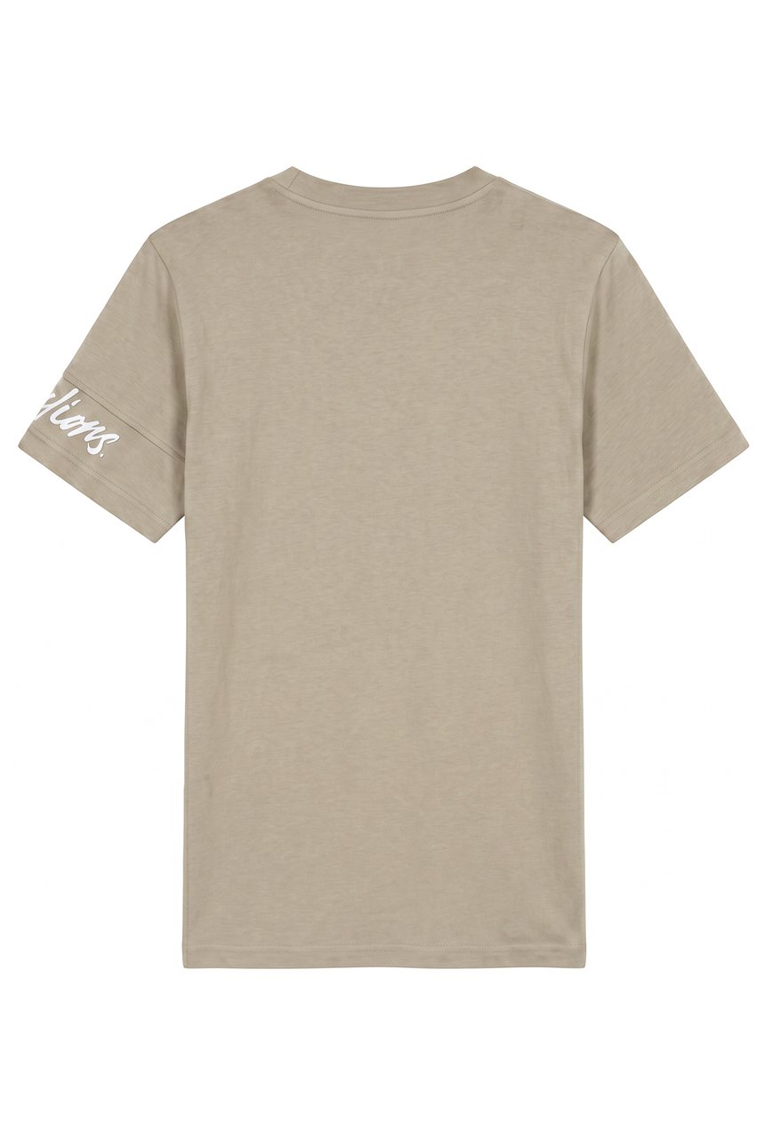 Malelions Men Captain T-Shirt Taupe