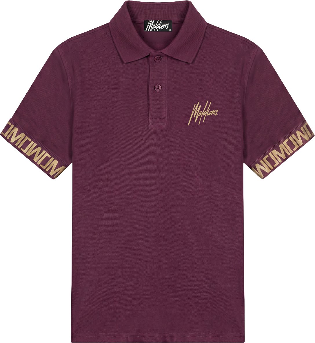 Malelions Malelions Men Venetian Polo Rood