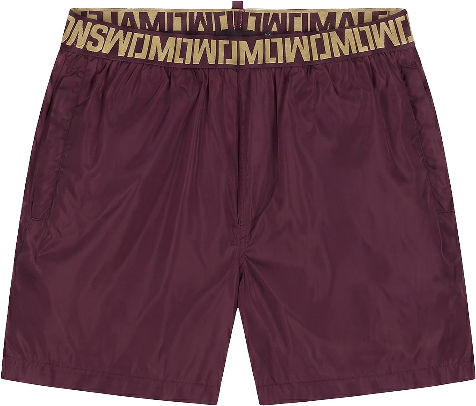 Malelions Men Venetian Swim Shorts Rood