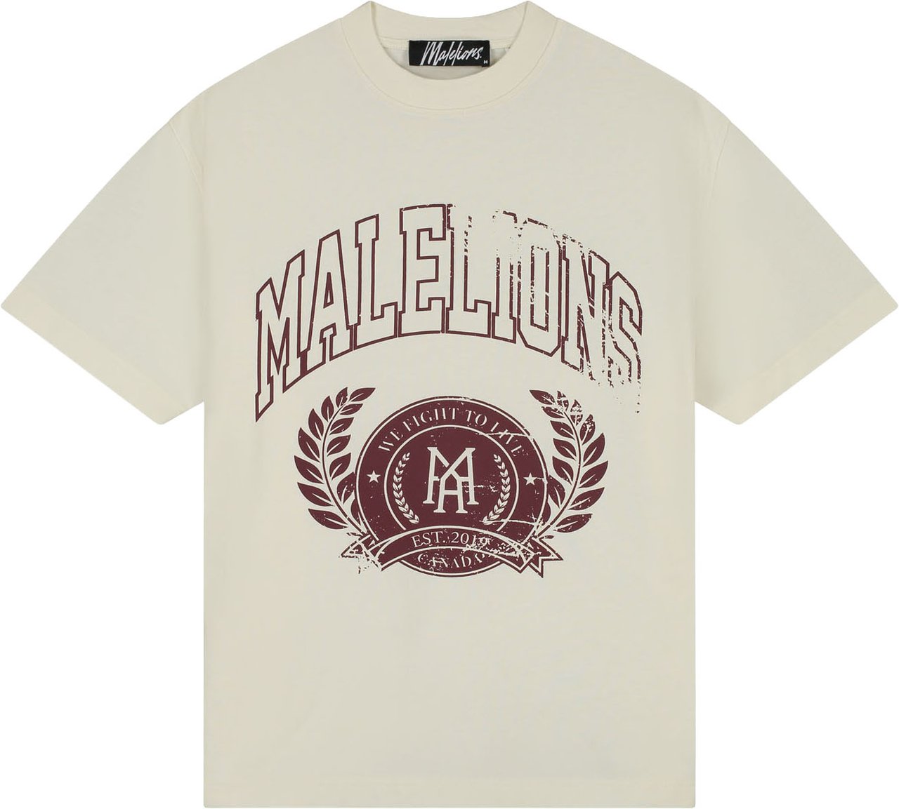 Malelions Men Community T-Shirt Wit
