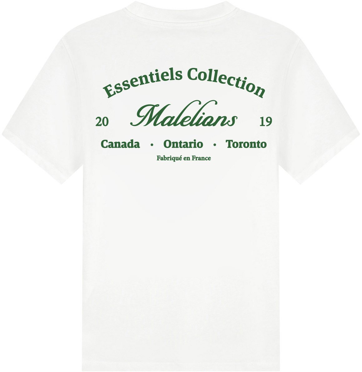 Malelions Men Marina T-Shirt Wit