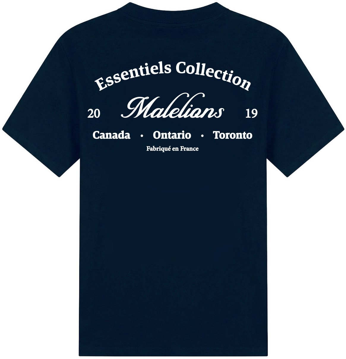 Malelions Men Marina T-Shirt Blauw