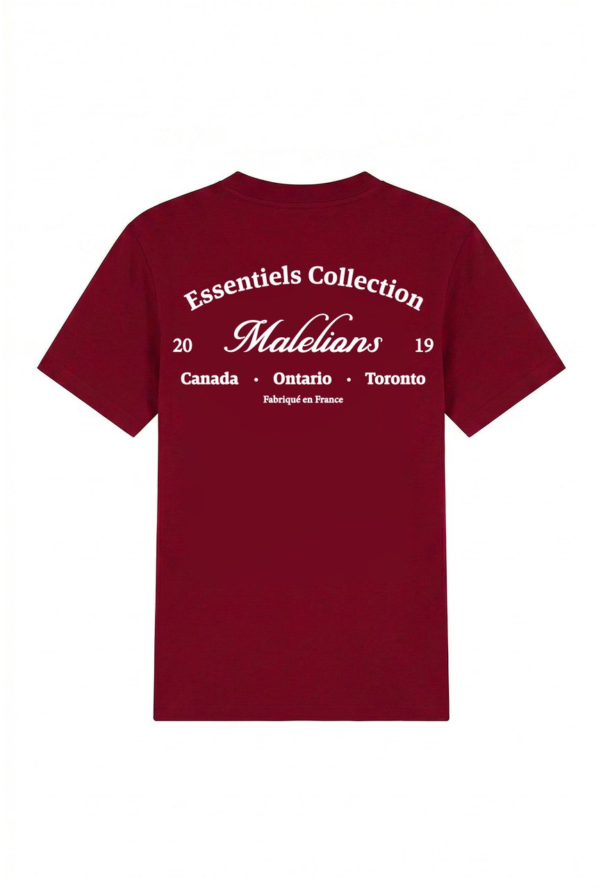 Malelions Men Marina T-Shirt Rood