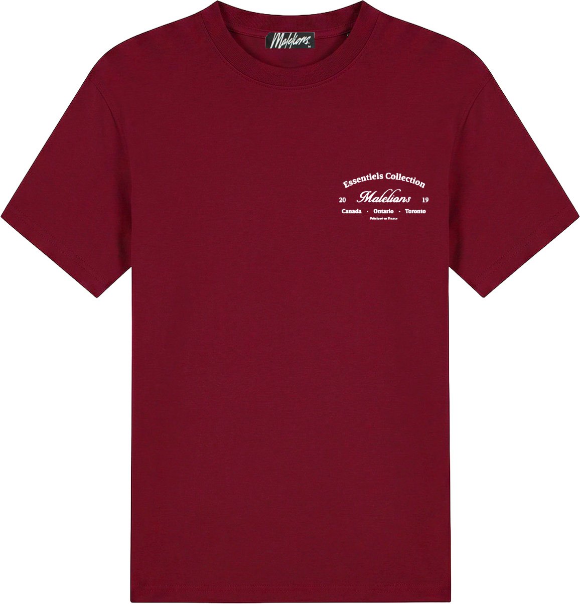 Malelions Men Marina T-Shirt Rood