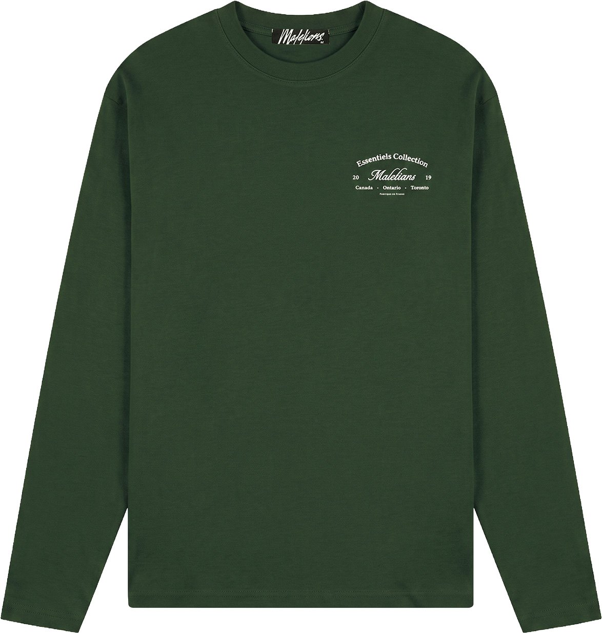 Malelions Men Marina Longsleeve T-Shirt Groen