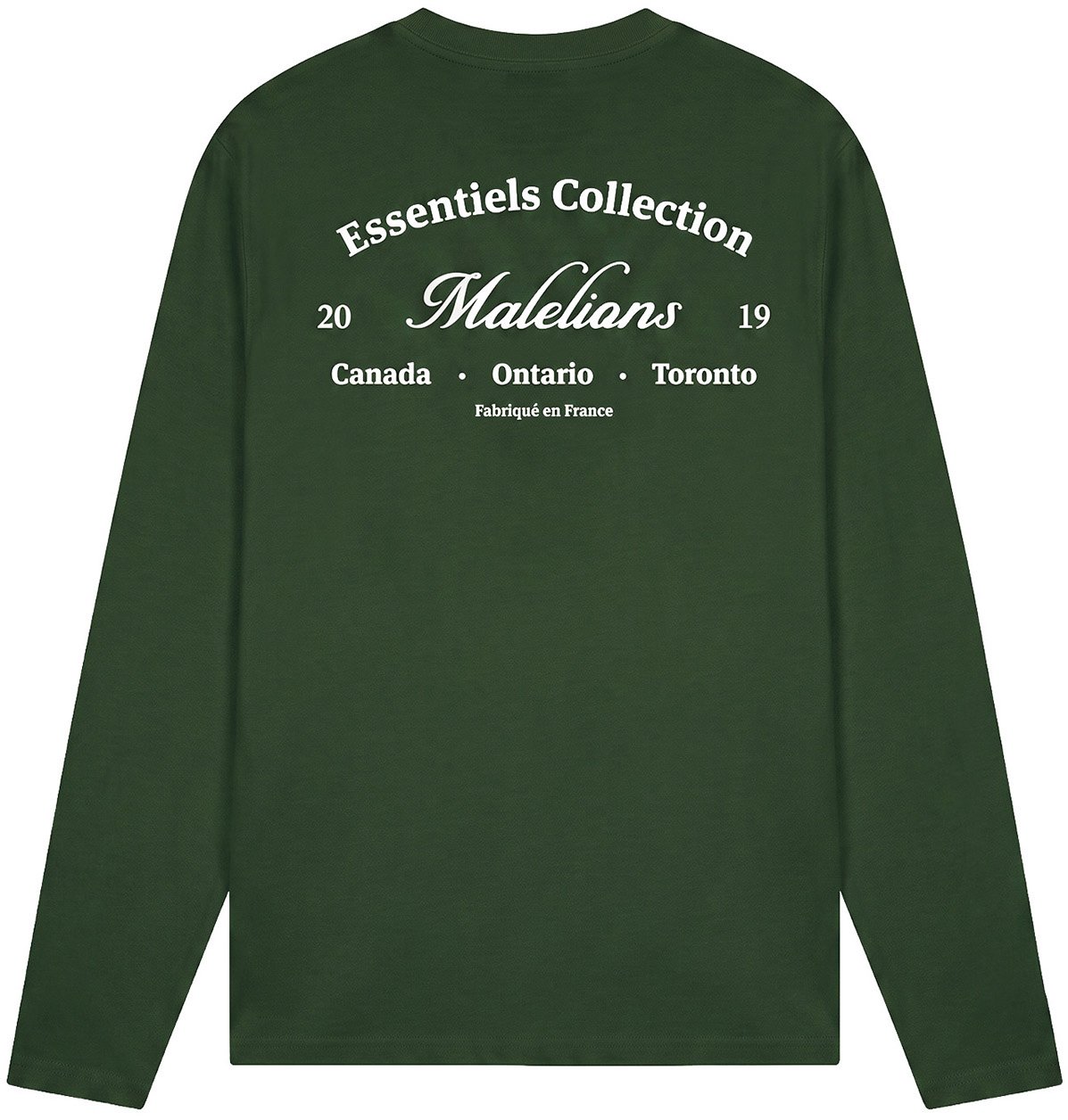 Malelions Men Marina Longsleeve T-Shirt Groen