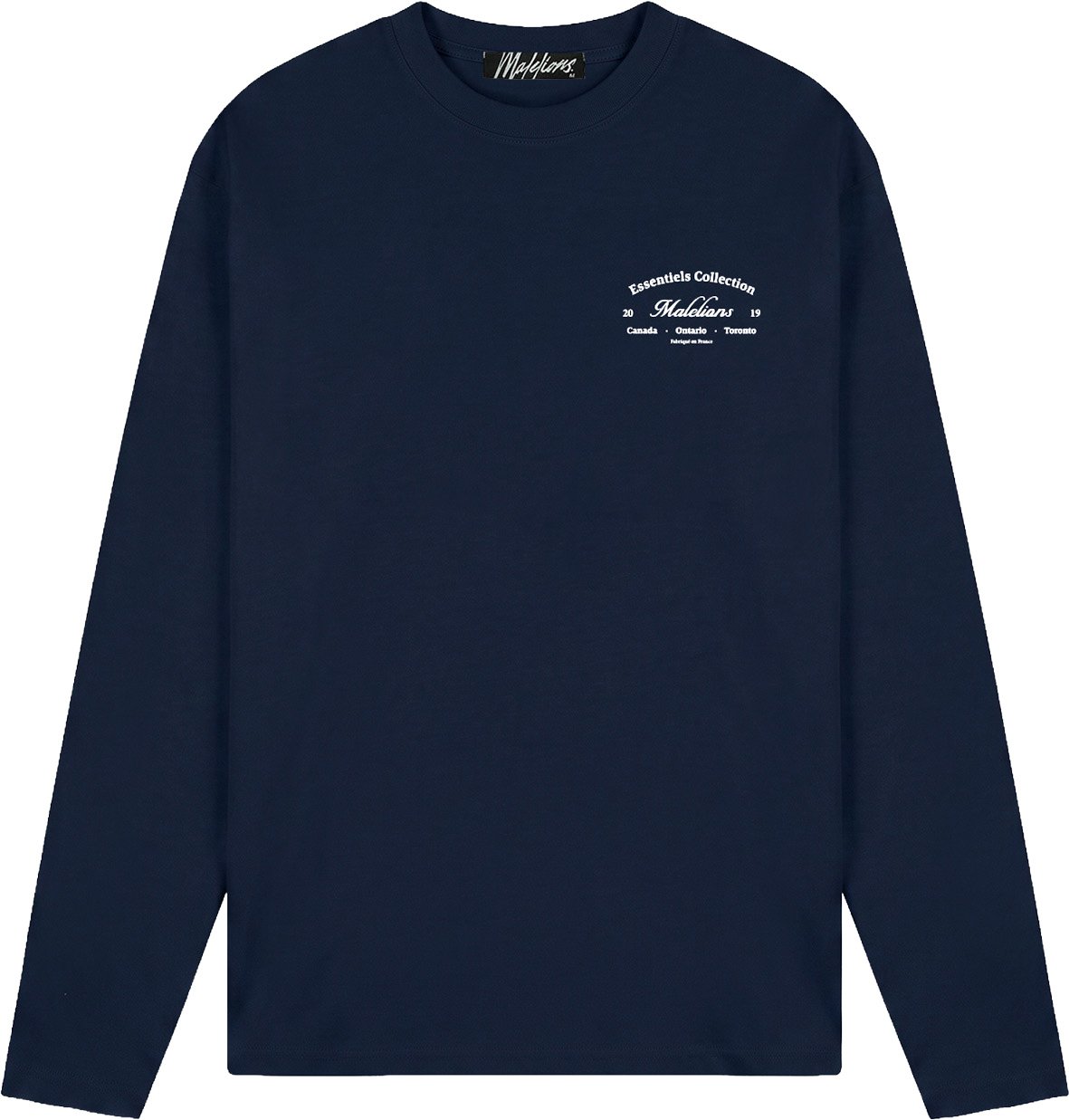 Malelions Men Marina Longsleeve T-Shirt Blauw